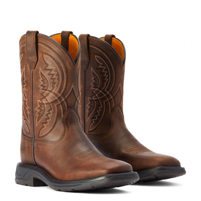 Ariat Kids Workhog XT Coil Western Cowboy Boots - Dirt Road - Heads To ...