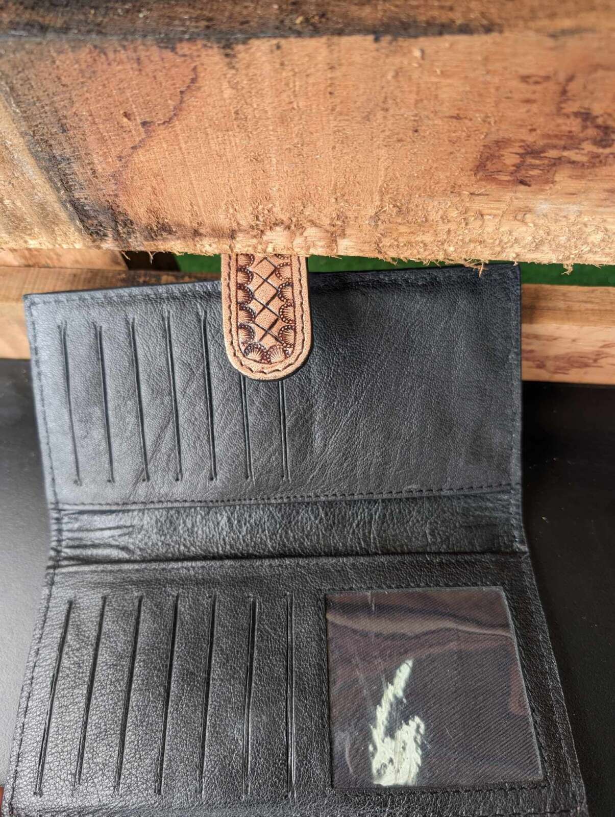 Penelope Tooled Leather Wallet - Heads To Tails Horseware