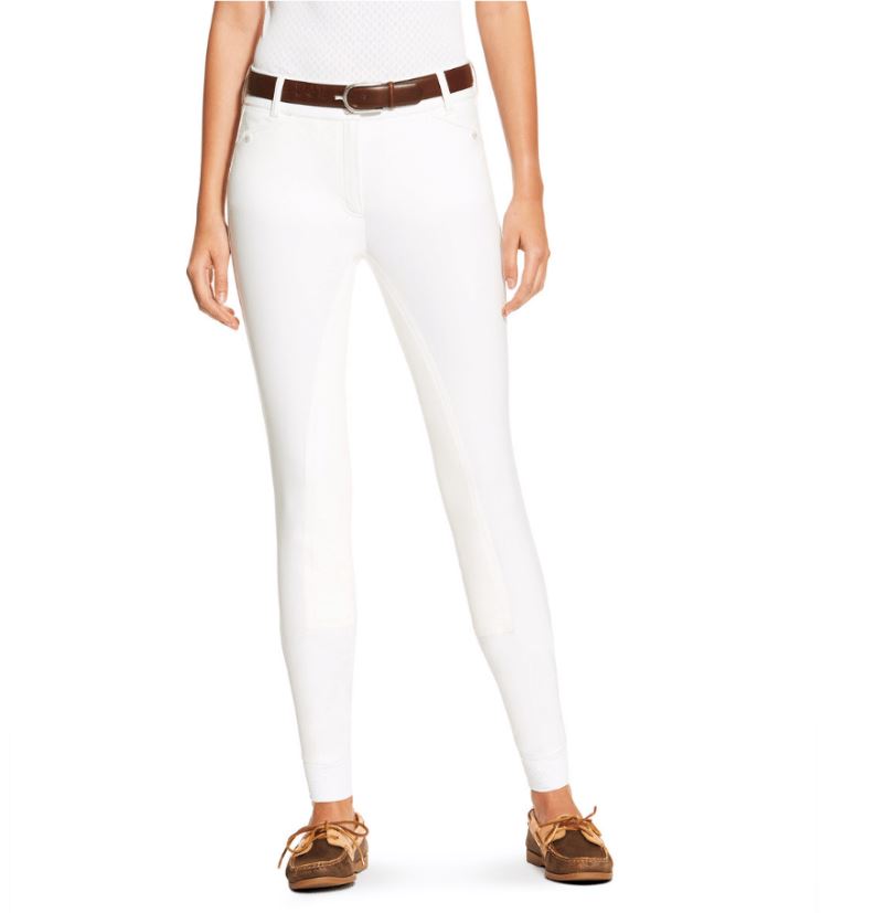 Ariat Women’s Heritage Elite Full Seat Breeches White