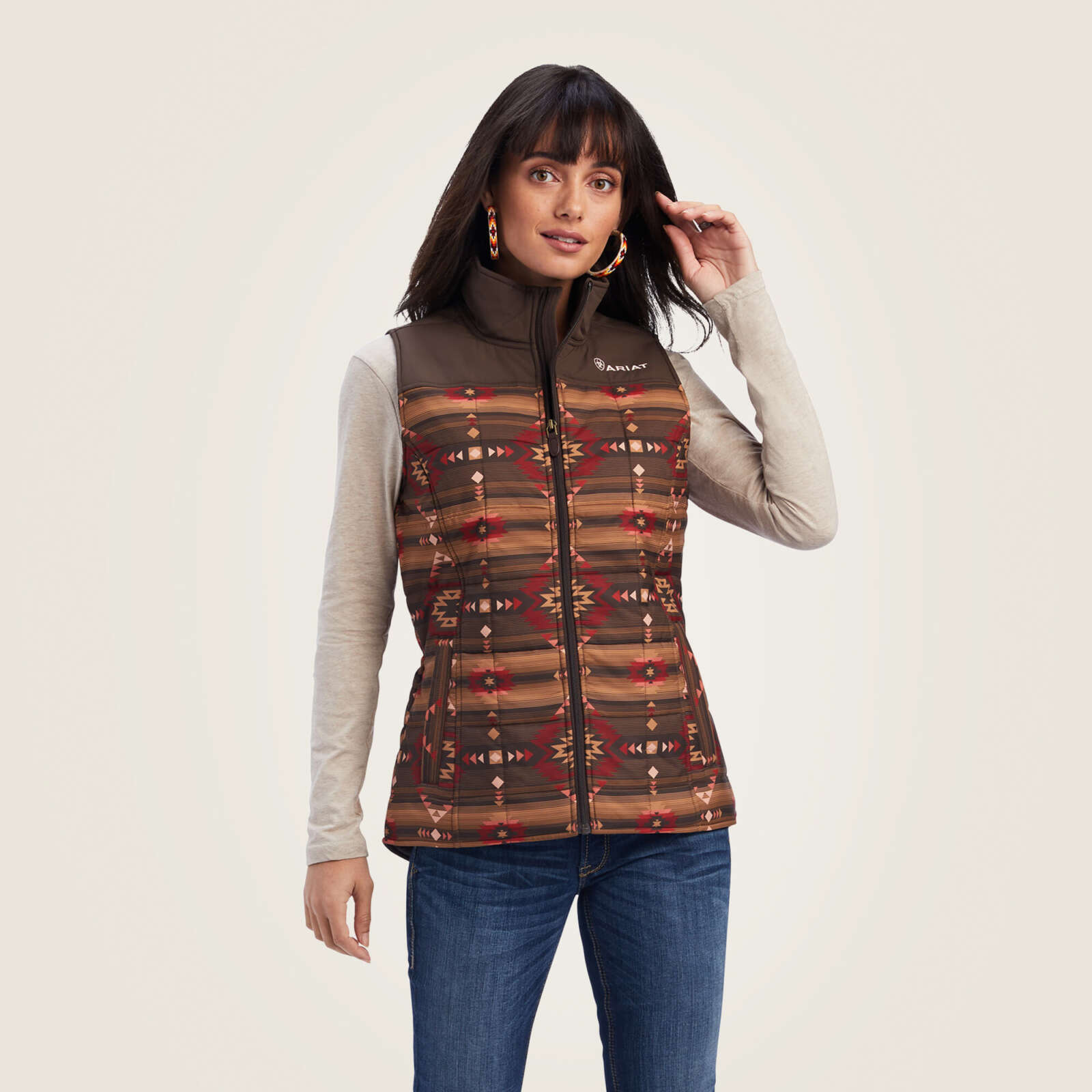 Ariat Women’s R.E.A.L Crius Insulated Vest – Canyonlands Print