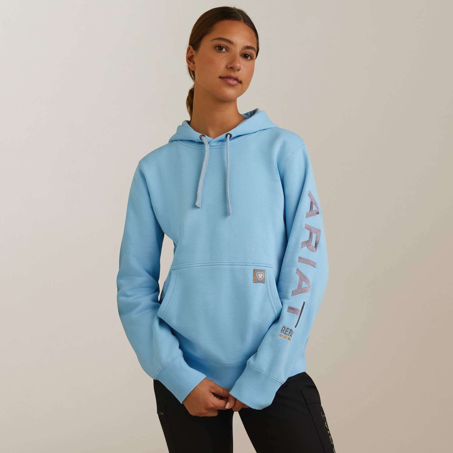 Ariat Women’s Rebar Graphic Hoodie – Dutch Canal Heather