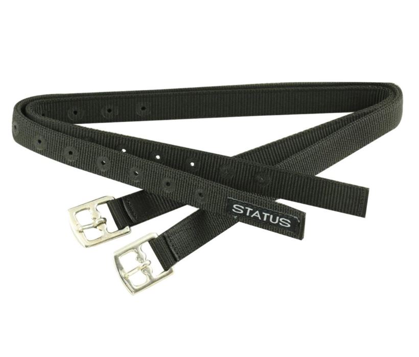 Status – Pony Pad 1″ Leathers Black 36″