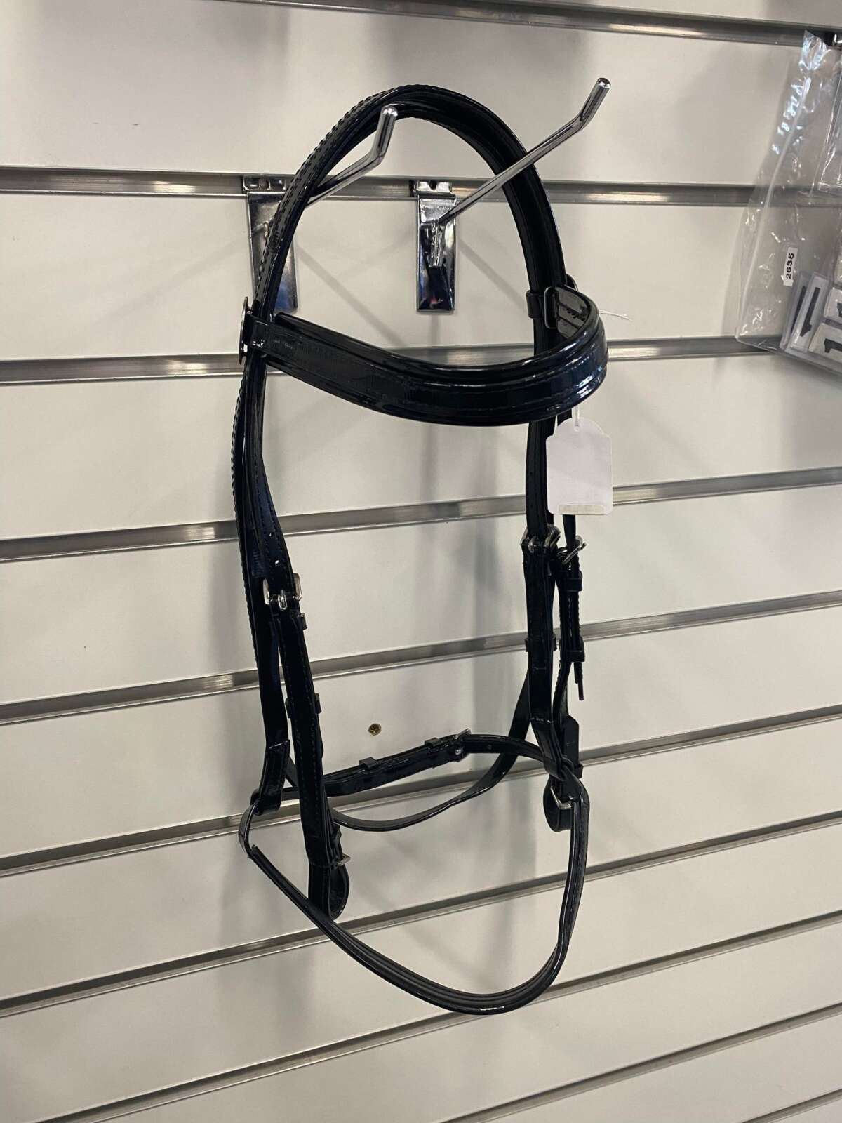 Horse Sense PVC Race Bridle W/Cavesson – Black