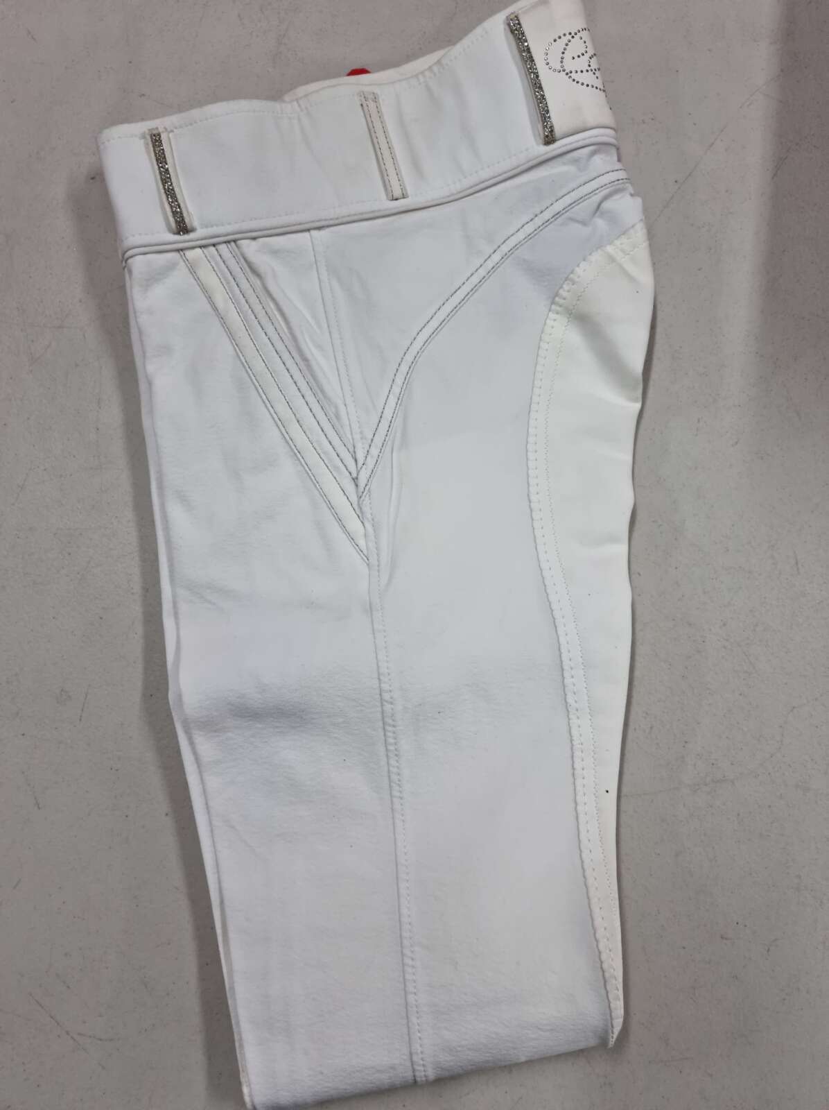 Horze Celine Ladies Breeches White