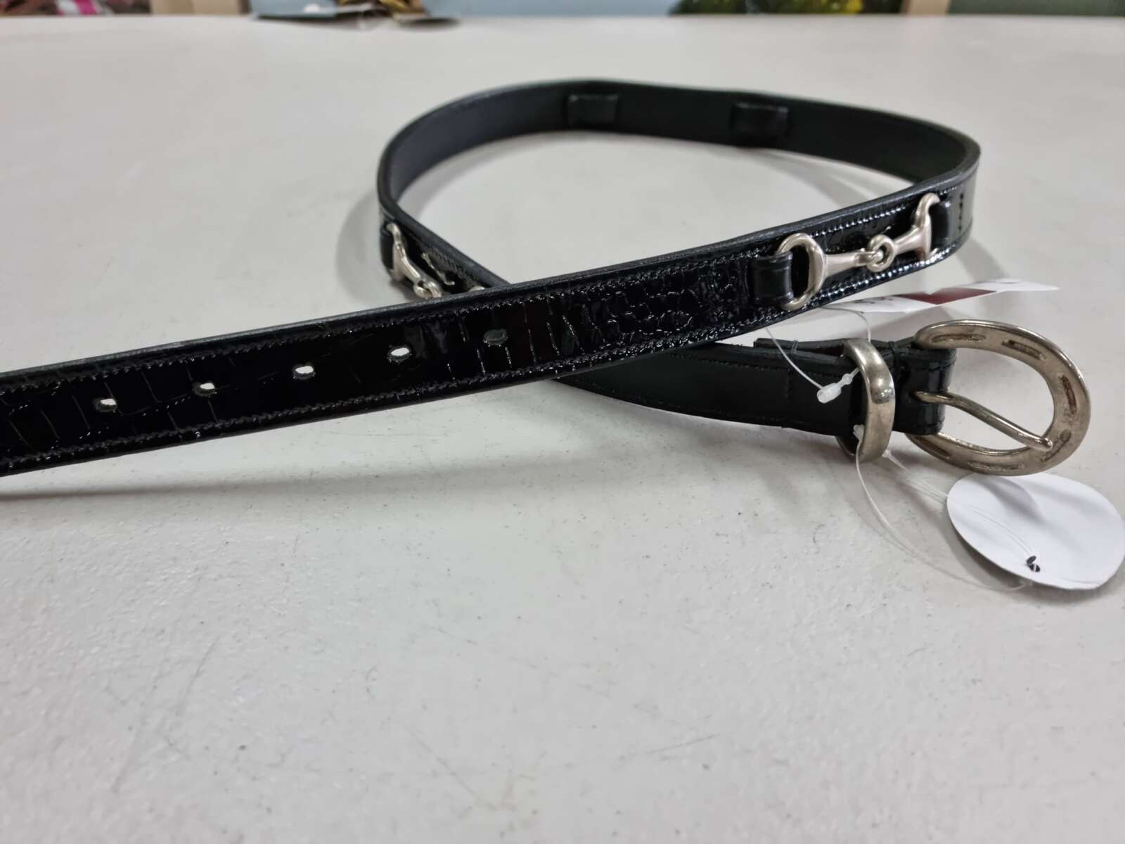 Jeremey Lord Black Bit Belt-36″