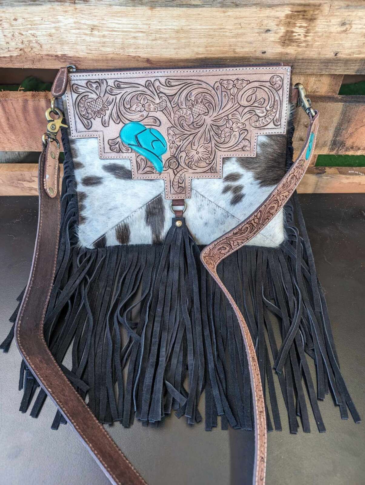 Beth Cowhide Bag