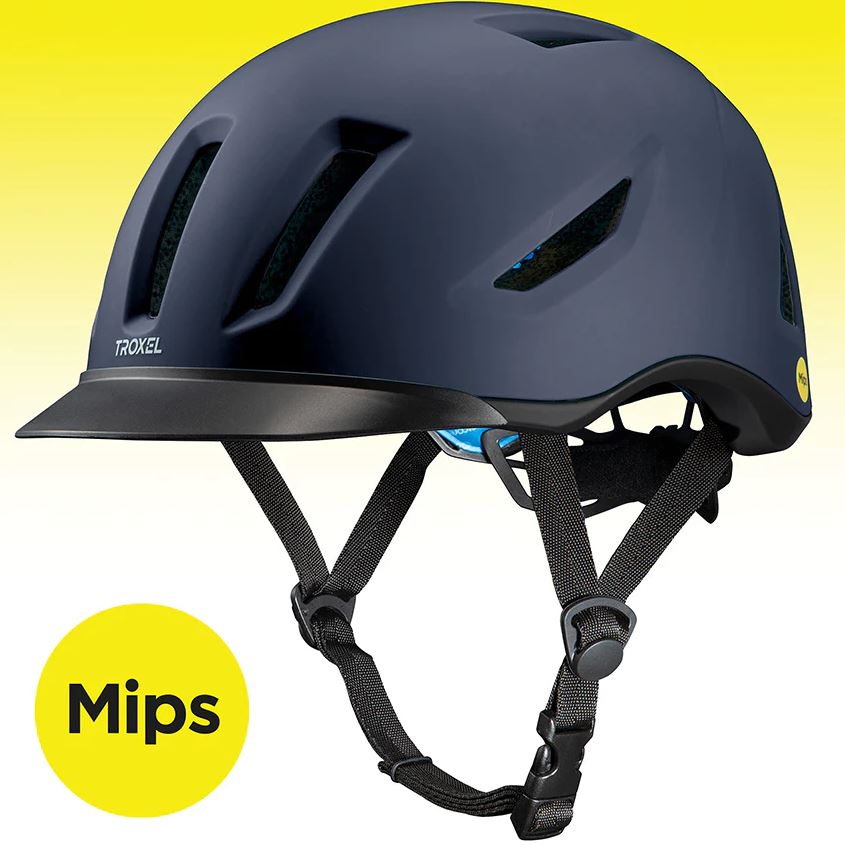 Troxel Terrain Helmet With MIPS – Navy Duratec
