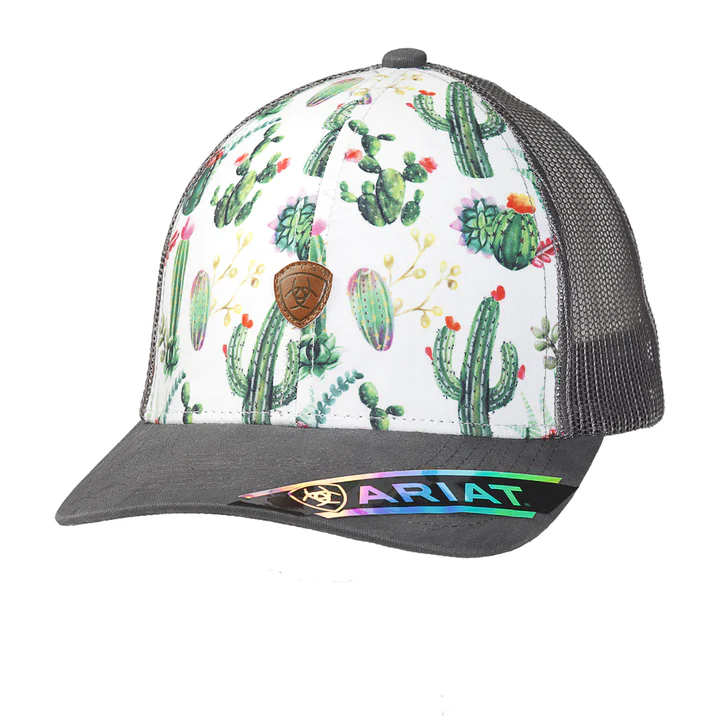 Ariat Womens Cap Small Logo Mesh Back Cactus