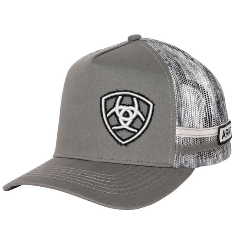 Ariat Digi Camo Trucker Cap Castlerock Grey