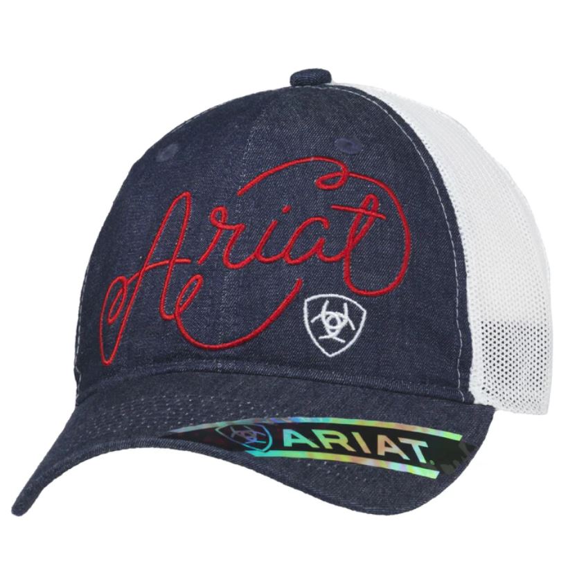 Ariat Womens Cap Cursive Logo Mesh