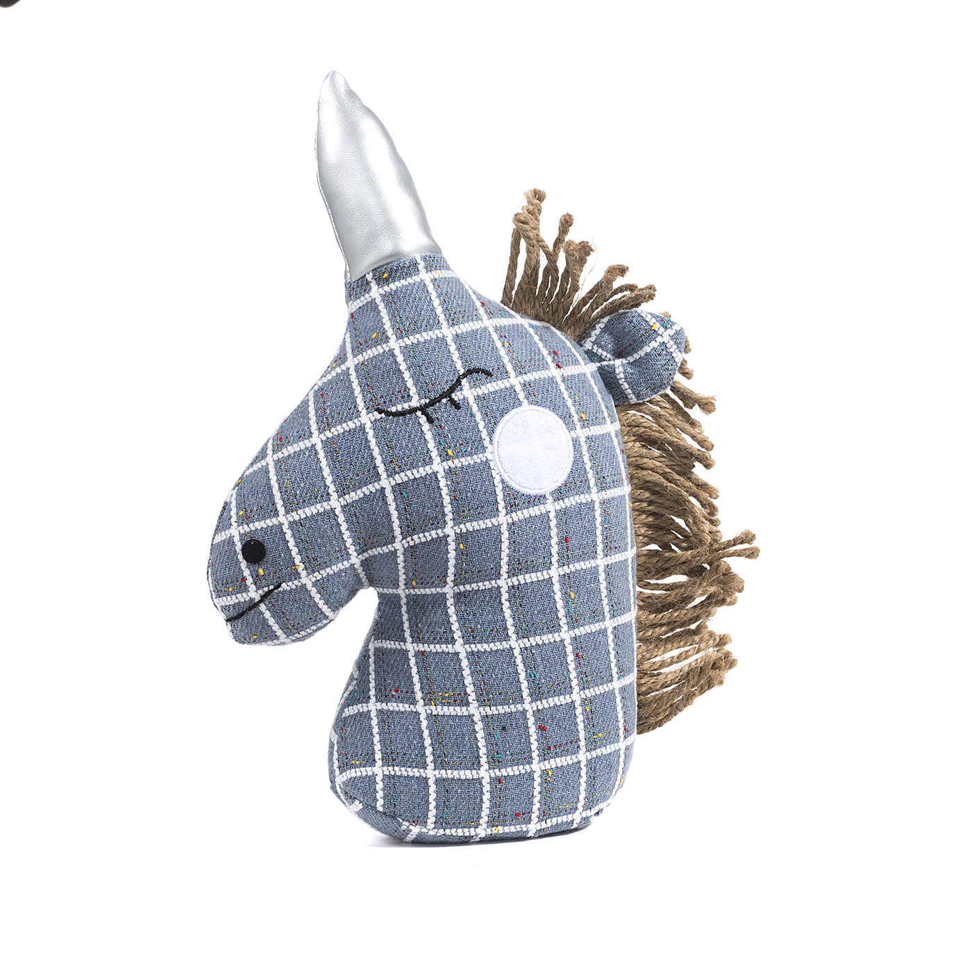 Unicorn Door Stopper Blue