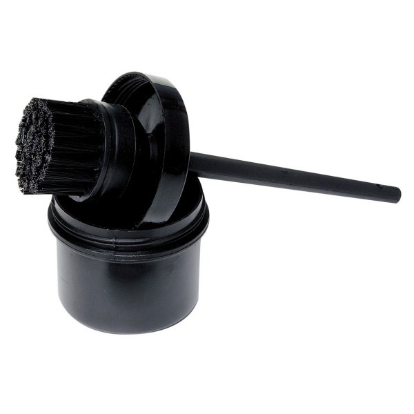 Hoof Oil Brush And Container Black