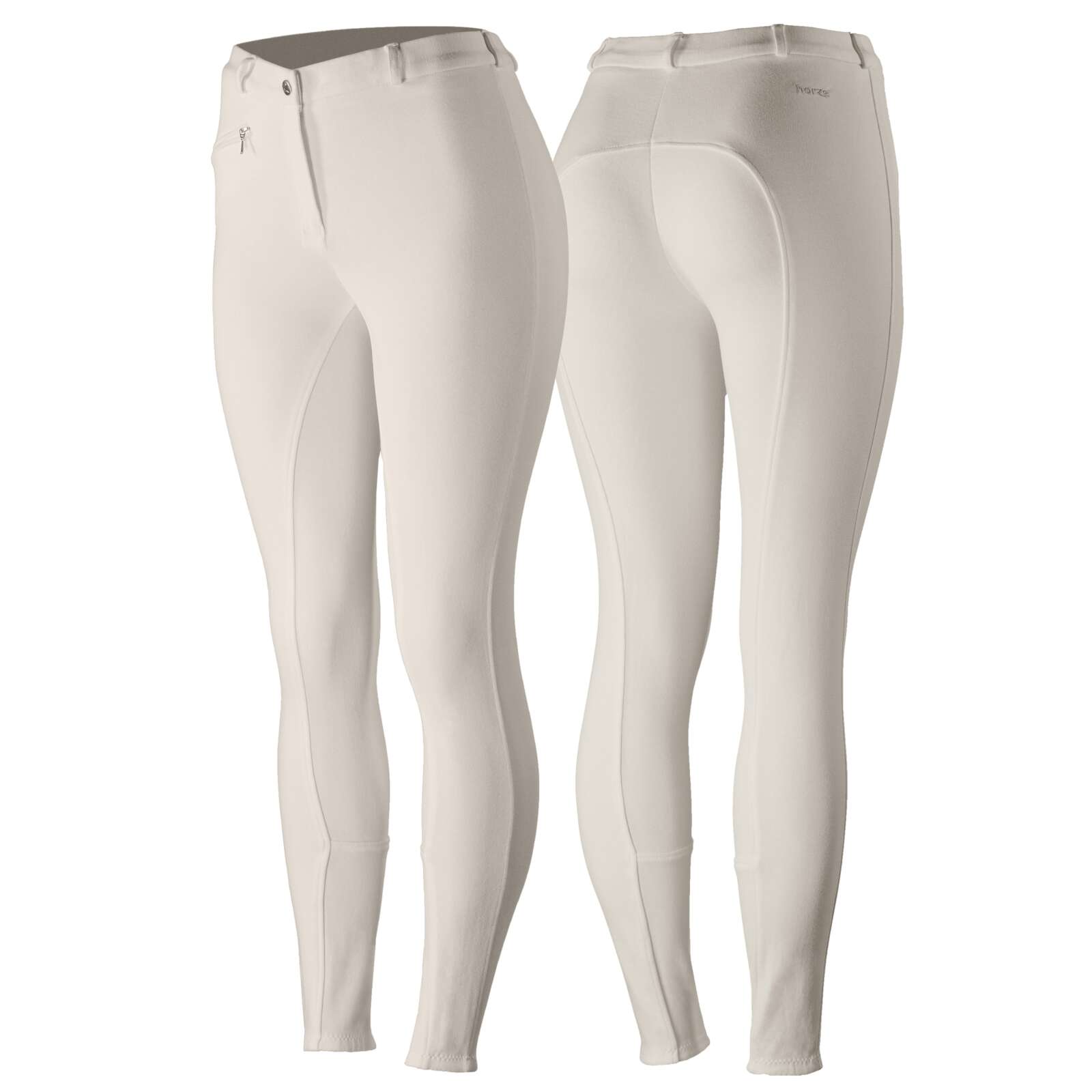 Horze Active Ladies Breeches CREAM