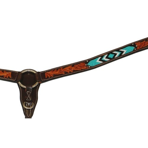 Fort Worth Turquoise Beaded Breastcollar