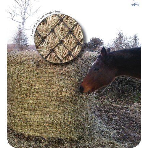 Show Master Poly Round Bale Slow Feeder Haynet