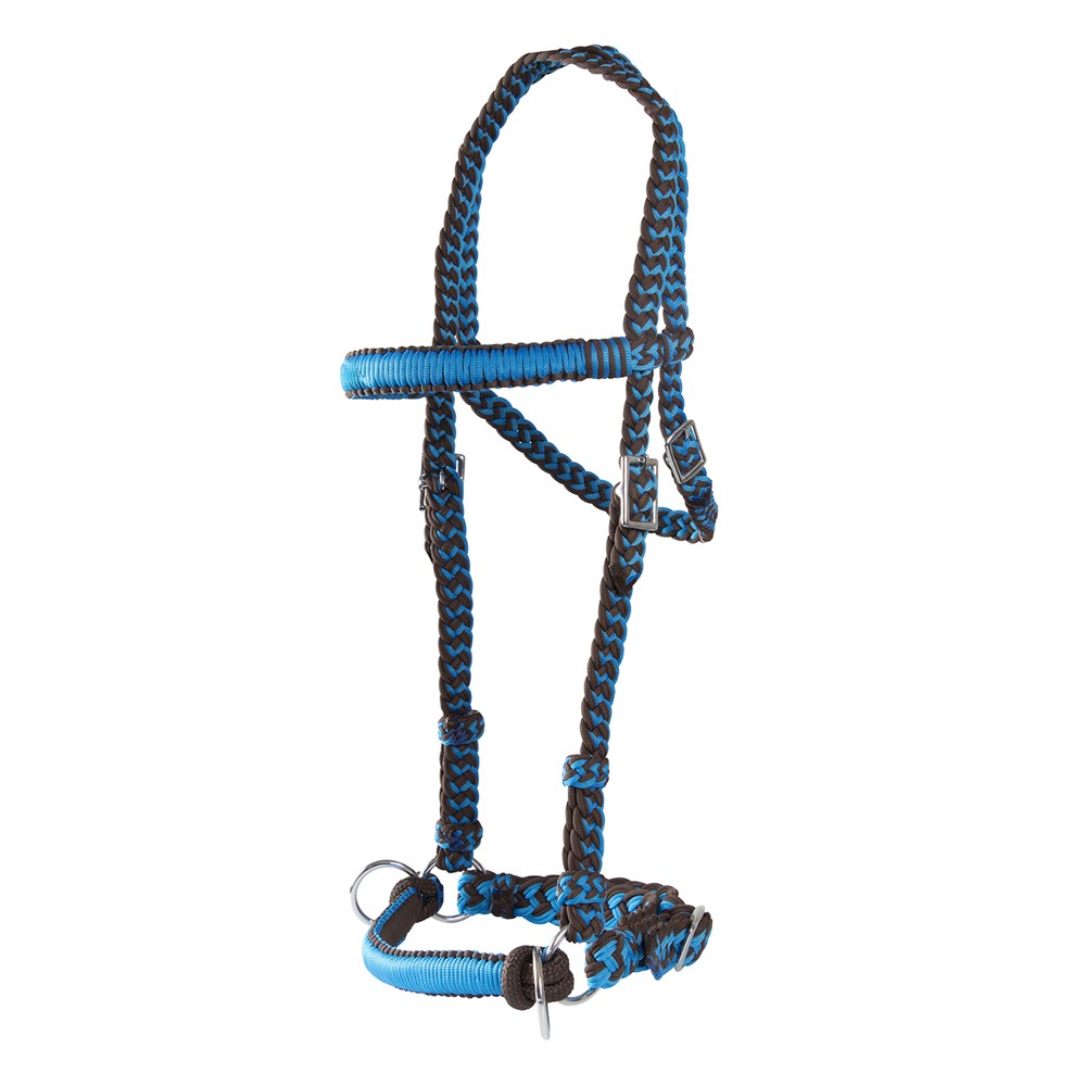 Texas-Tack Braided Bitless Bridle