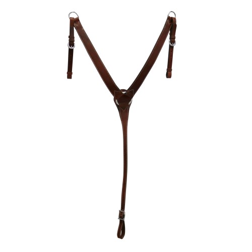 Texas-Tack Oiled Pull-Up Work Breastcollar Tan