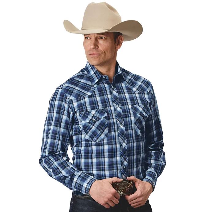 Roper Men’s Karman Classic Long Sleeve Western Shirt