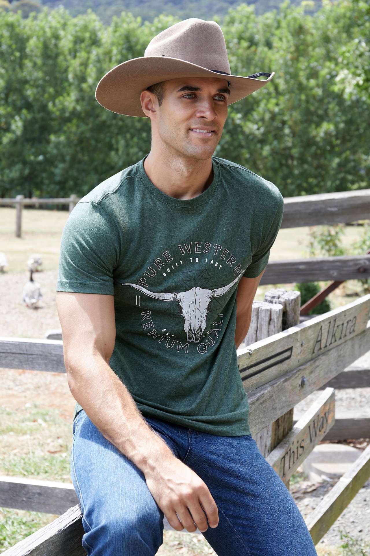 Pure Western Men’s Enzo SS Tee