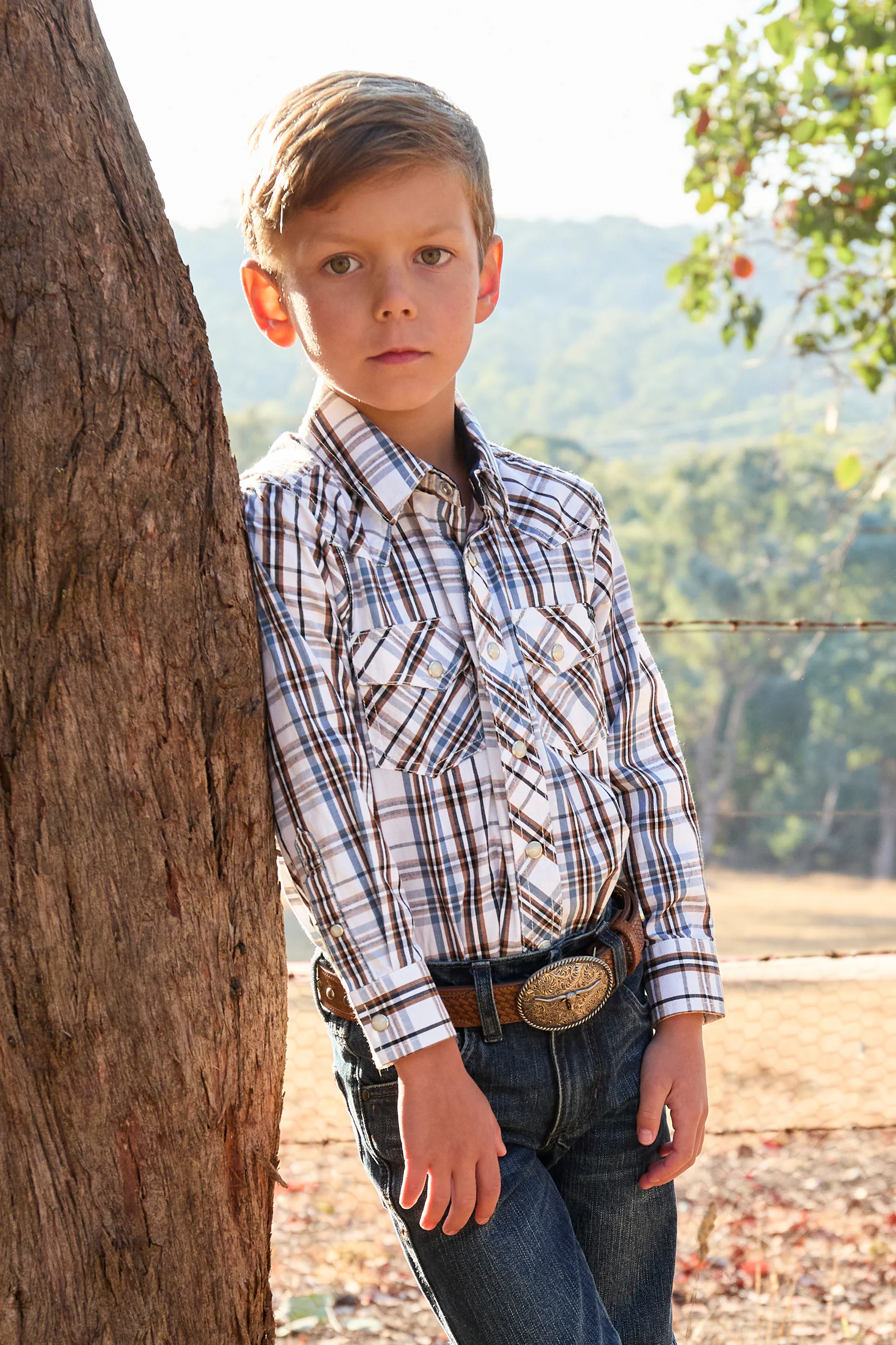 Pure Western Boy’s Evan LS Shirt