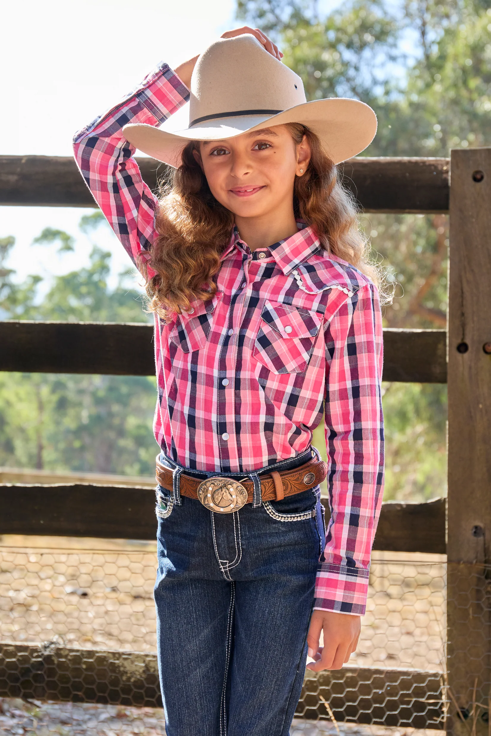 Pure Western Girl’s Lulu LS Shirt