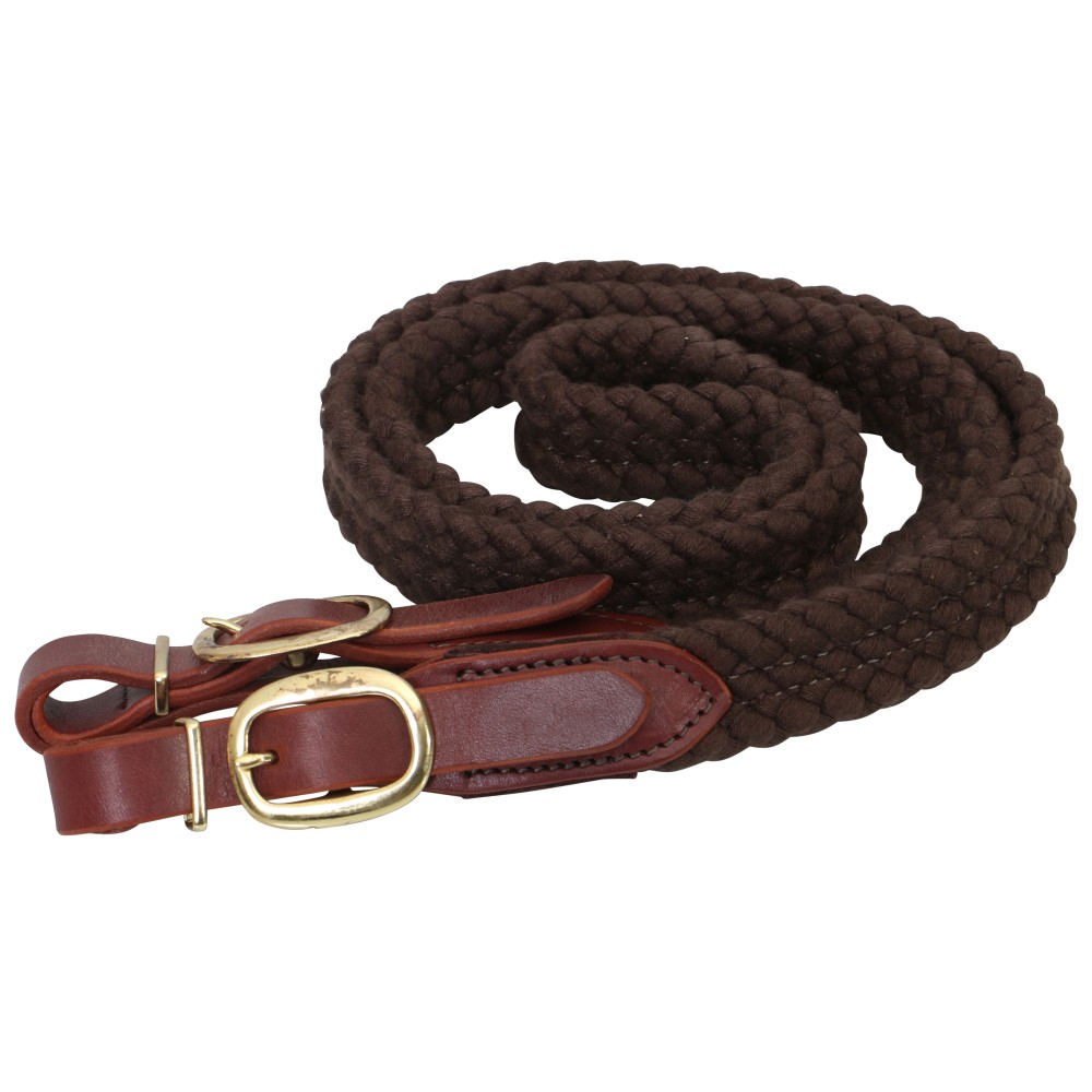 Cottonfields Pony Sport Reins – Brown