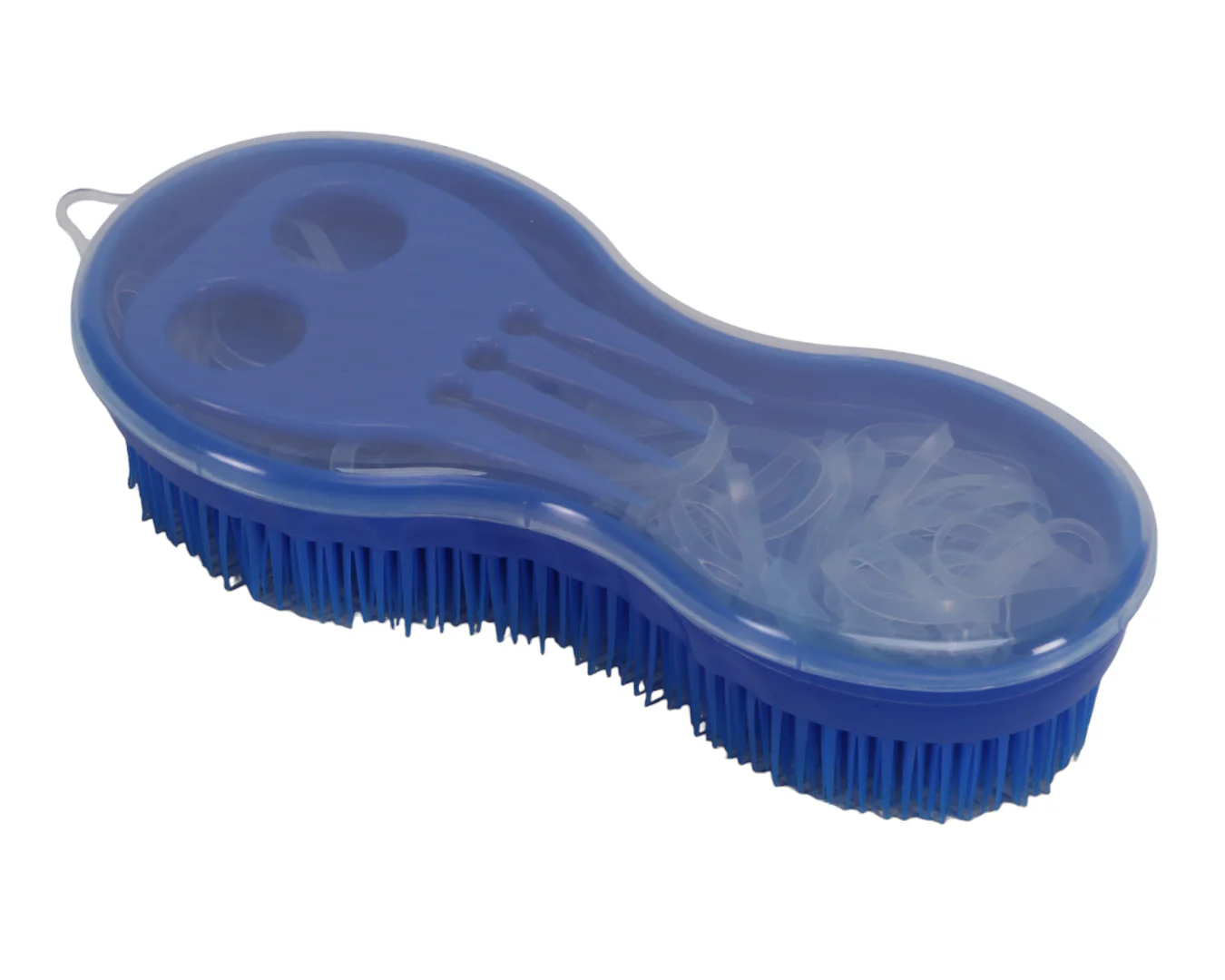 Genie Brush W/Comb & Bands