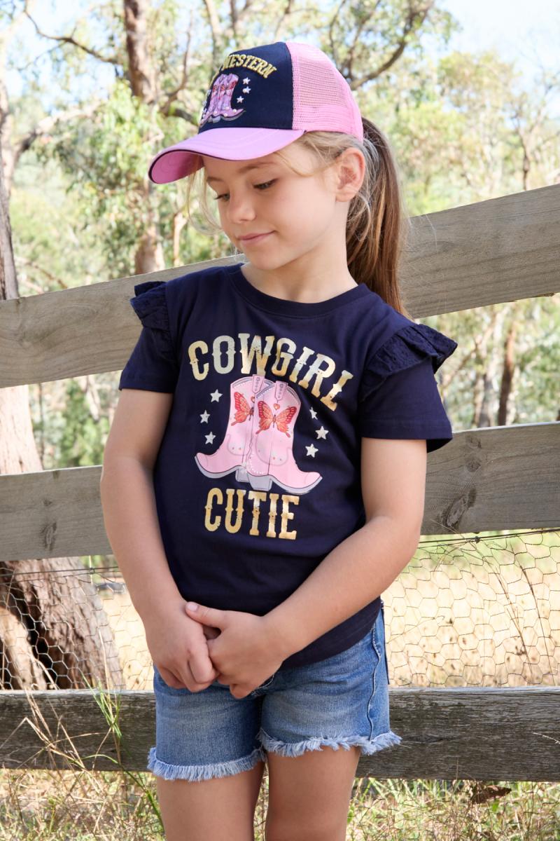 Pure Western Girls Audrey Short Sleeve Tee