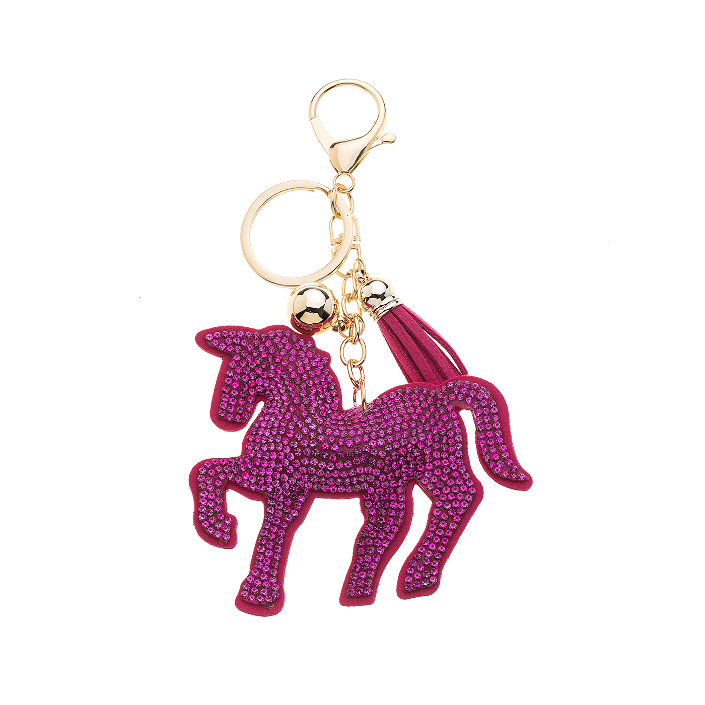 Bag Charm – Hot Pink